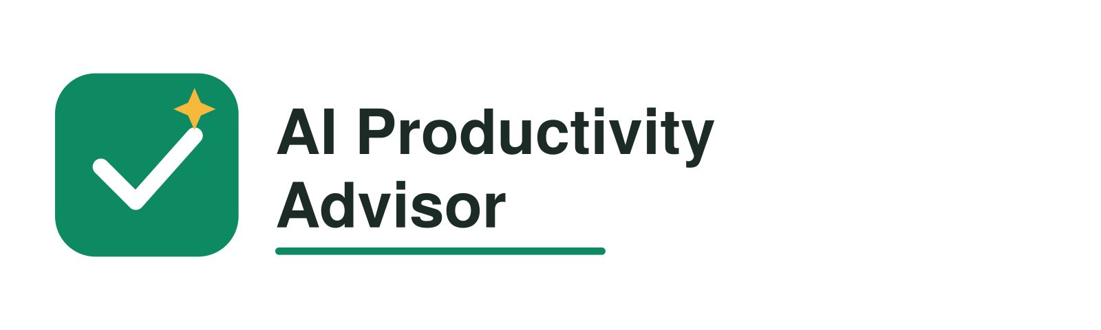 AI Productivity Advisor, the future of productivity is here ""